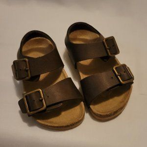 The Children's Place Toddler Boys Buckle Sandals - Brown